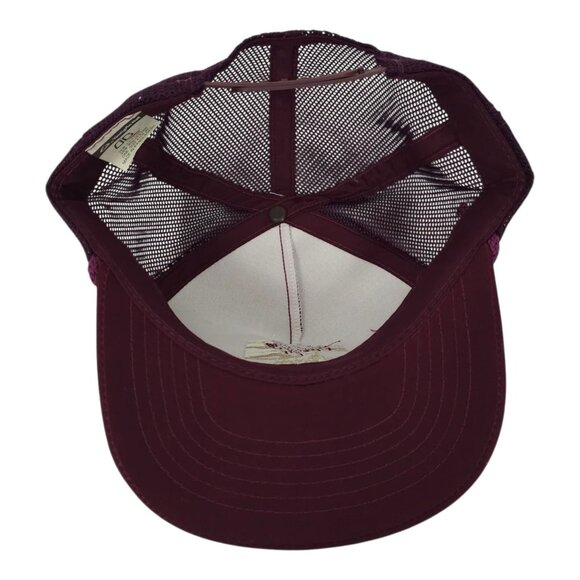 Action Transport Mesh Snapback Cap Embroidered Logo Trucker Baseball Hat - Picture 5 of 14